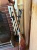 Handcrafted Hearth Broom with Wooden Handle and Cast Iron Fireplace Tools Set - 6