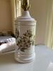 Porcelain Floral Table Lamp in the Traditional Style