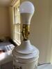 Porcelain Floral Table Lamp in the Traditional Style - 4