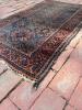 Oriental-Style Wool Rug with Geometric Motifs - 2