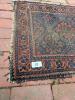 Oriental-Style Wool Rug with Geometric Motifs - 6