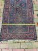 Oriental-Style Wool Rug with Geometric Motifs - 8
