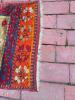 Handwoven Wool Rug With Geometric Floral Motif - 4