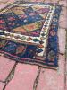 Small Hand-Knotted Geometric Persian-Style Rug - 2