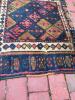 Small Hand-Knotted Geometric Persian-Style Rug - 4