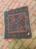 Tribal Geometric Handwoven Wool Rug, Caucasian-Style - 6