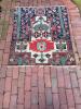 Handwoven Wool Rug With Geometric Motifs