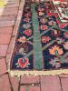 Handwoven Wool Rug With Geometric Motifs - 3