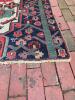 Handwoven Wool Rug With Geometric Motifs - 4