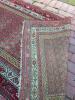 Oriental-Style Wool Area Rug with Geometric Pattern - 9