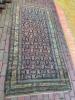 Handwoven Wool Oriental Rug in Geometric Pattern