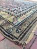 Handwoven Wool Oriental Rug in Geometric Pattern - 2