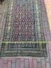 Handwoven Wool Oriental Rug in Geometric Pattern - 11