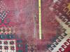 Geometric Pattern Kilim-Style Wool Rug - 5