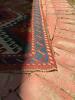 Geometric Pattern Kilim-Style Wool Rug - 6