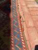 Geometric Pattern Kilim-Style Wool Rug - 8