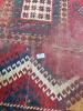 Geometric Pattern Kilim-Style Wool Rug - 13