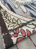 Antique Hooked Rugs: Floral Wreath Design, Lion Oval Motif - 3