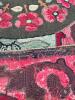 Antique Hooked Rugs: Floral Wreath Design, Lion Oval Motif - 13