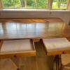 Athol Table Mfg Wooden Shaker-Style Dining Table and Chairs - 9