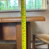 Athol Table Mfg Wooden Shaker-Style Dining Table and Chairs - 17