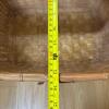 Large Rectangular Woven Basket with Handles - 8