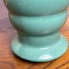 Green Art Deco-Style Ceramic Vase - 4