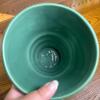 Green Art Deco-Style Ceramic Vase - 5