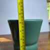 Green Art Deco-Style Ceramic Vase - 8
