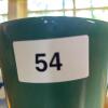Green Art Deco-Style Ceramic Vase - 9