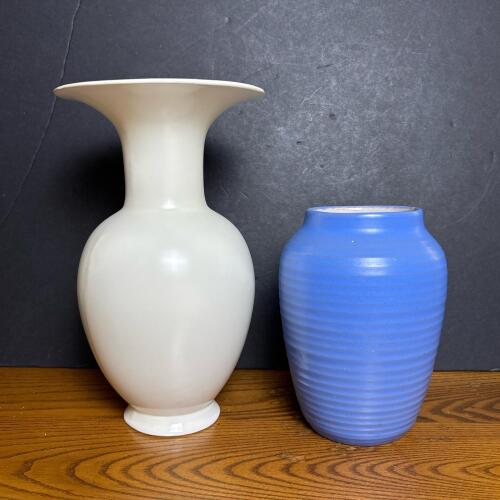 Catalina Pottery Vase and Gmundner Keramik Vase
