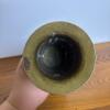 Pair of Hammered Brass Vases - 6