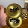 Pair of 1764 House Solid Brass Chamberstick Candle Holders - 3