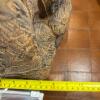 Rustic Hand-Carved Wood Bear Shelf Sitter Sculpture - 11