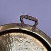 Hammered Brass Tray with Handles - 2