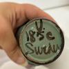 Swedish Studio Pottery Cups with Painted Glaze - 3