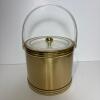 MCM Georges Briard Brass-Tone Ice Bucket