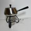 Stainless Steel Fondue Pot Set with Sterno Burner