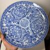 Wheildon Ware Pheasant Plate and Blue and White Dragon Charger - 4