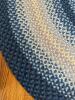 Old Weymouth Braided Wool and Rayon Oval Rug - 3