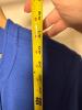 Talbots Petites Blue Wool Long Coat with Gold Buttons - 5