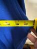 Talbots Petites Blue Wool Long Coat with Gold Buttons - 8