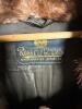 Ross Fur Company Brown Fur Coat with Monogram - 4