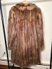 Ross Fur Company Brown Fur Coat with Monogram - 7