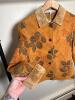 Robert Kitchen Canada Faux Shearling Leaf Print Jacket - 2