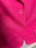 Talbots Petites Hot Pink Linen Blazer Jacket - 2