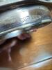 Pair of Sterling Silver-Lidded Cut Glass Vanity Jars - 5