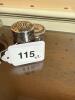Sterling Silver Lidded Vanity Jars - 7