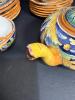 Casteldurante-Style Italian Majolica Tea Set with Plates and Bowls - 6