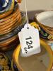 Casteldurante-Style Italian Majolica Tea Set with Plates and Bowls - 10